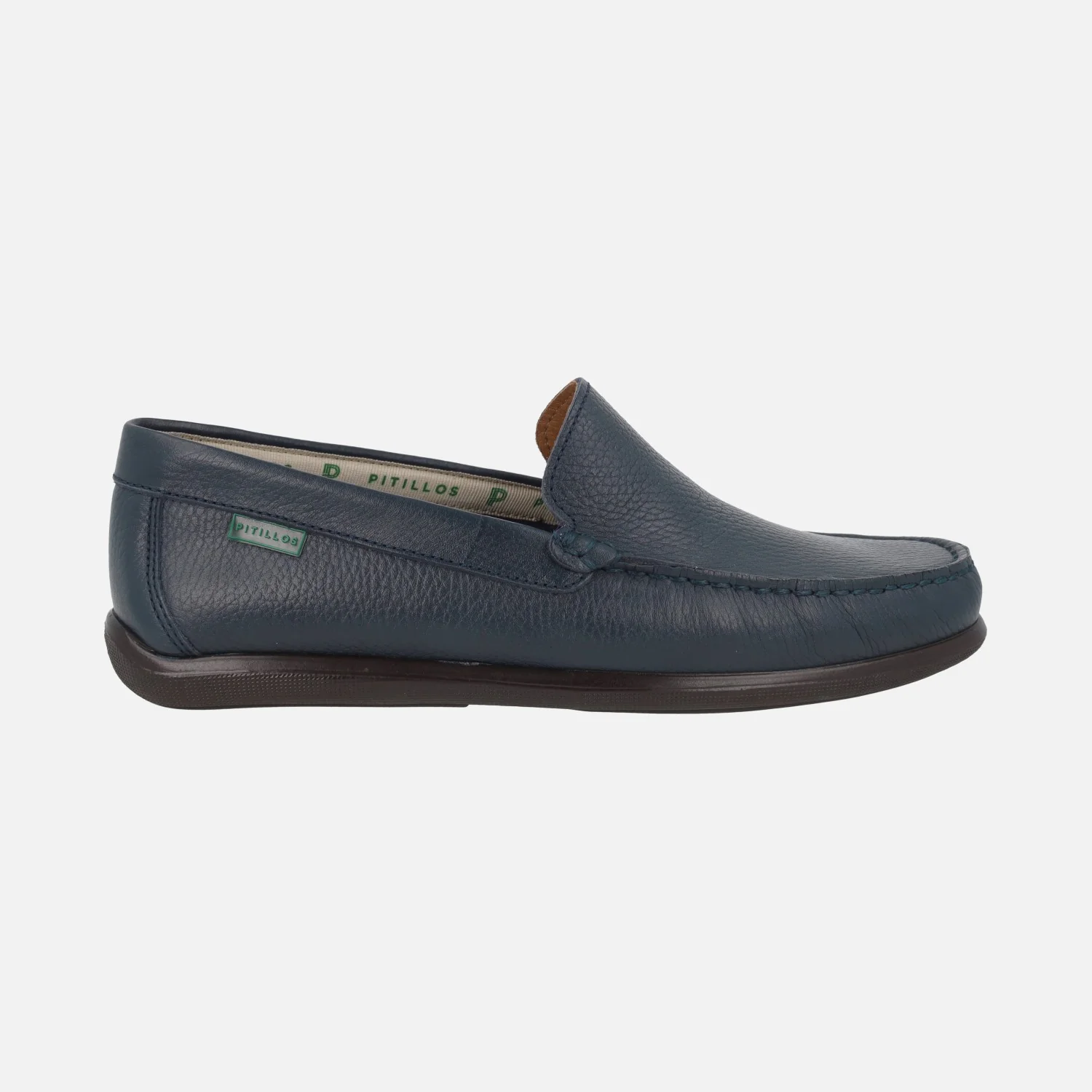 Mocasines confort de piel para hombre