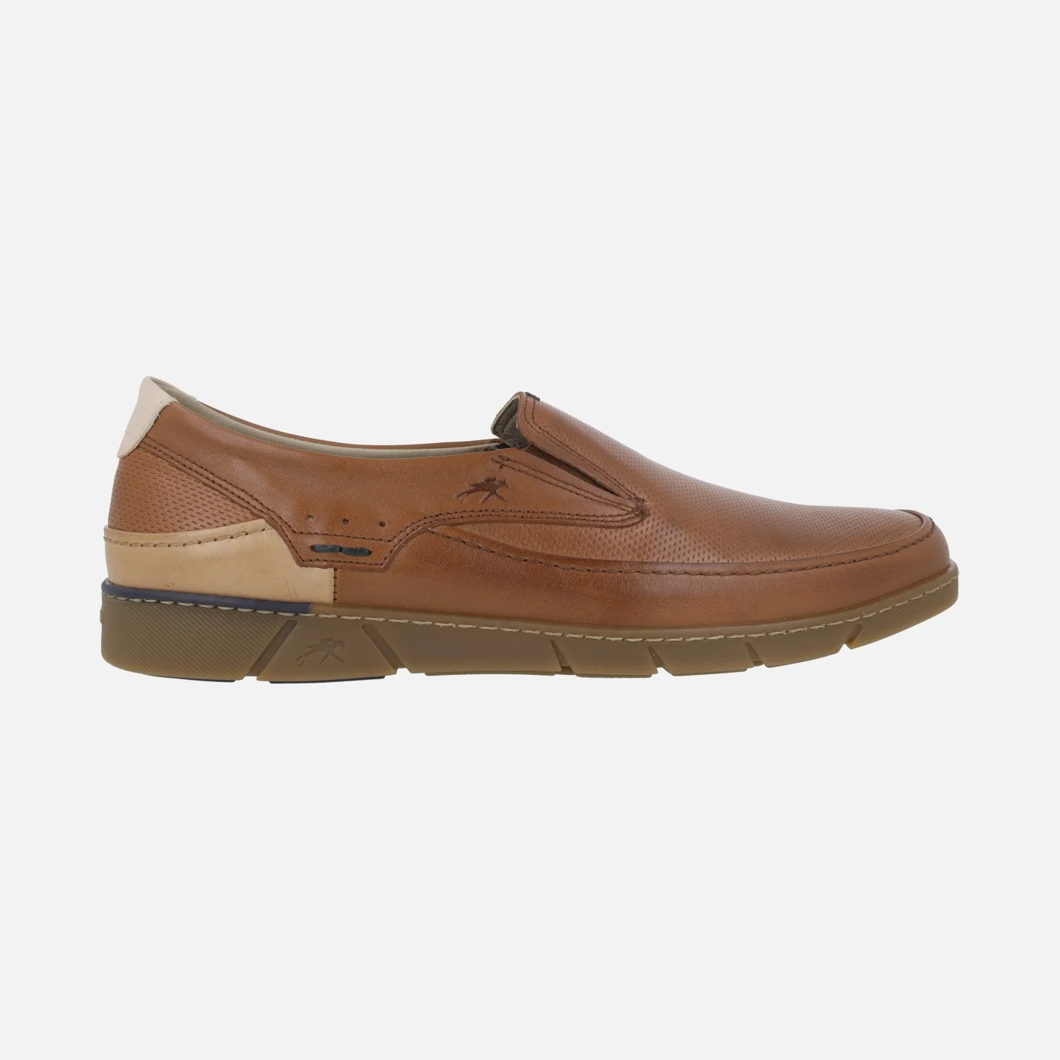 Mocasines confort para hombre Barry en piel cuero