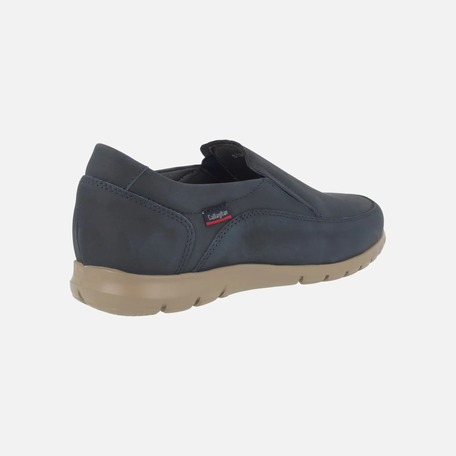 Mocasines confort para hombre en nobuck con elásticos - Image 4