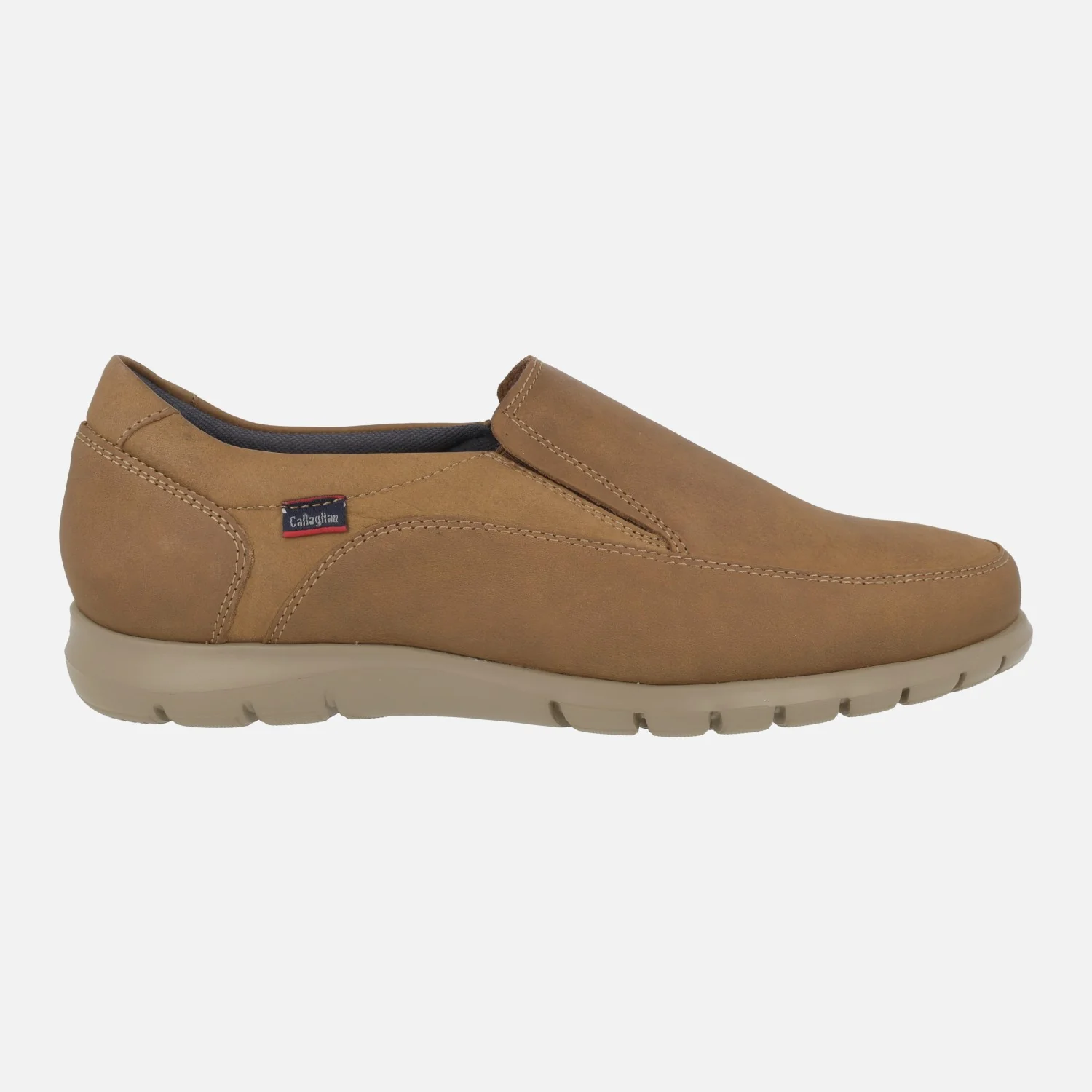 Mocasines confort para hombre en nobuck con elásticos - Image 7