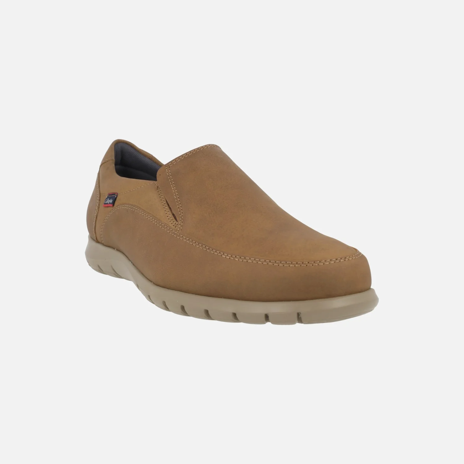 Mocasines confort para hombre en nobuck con elásticos - Image 8