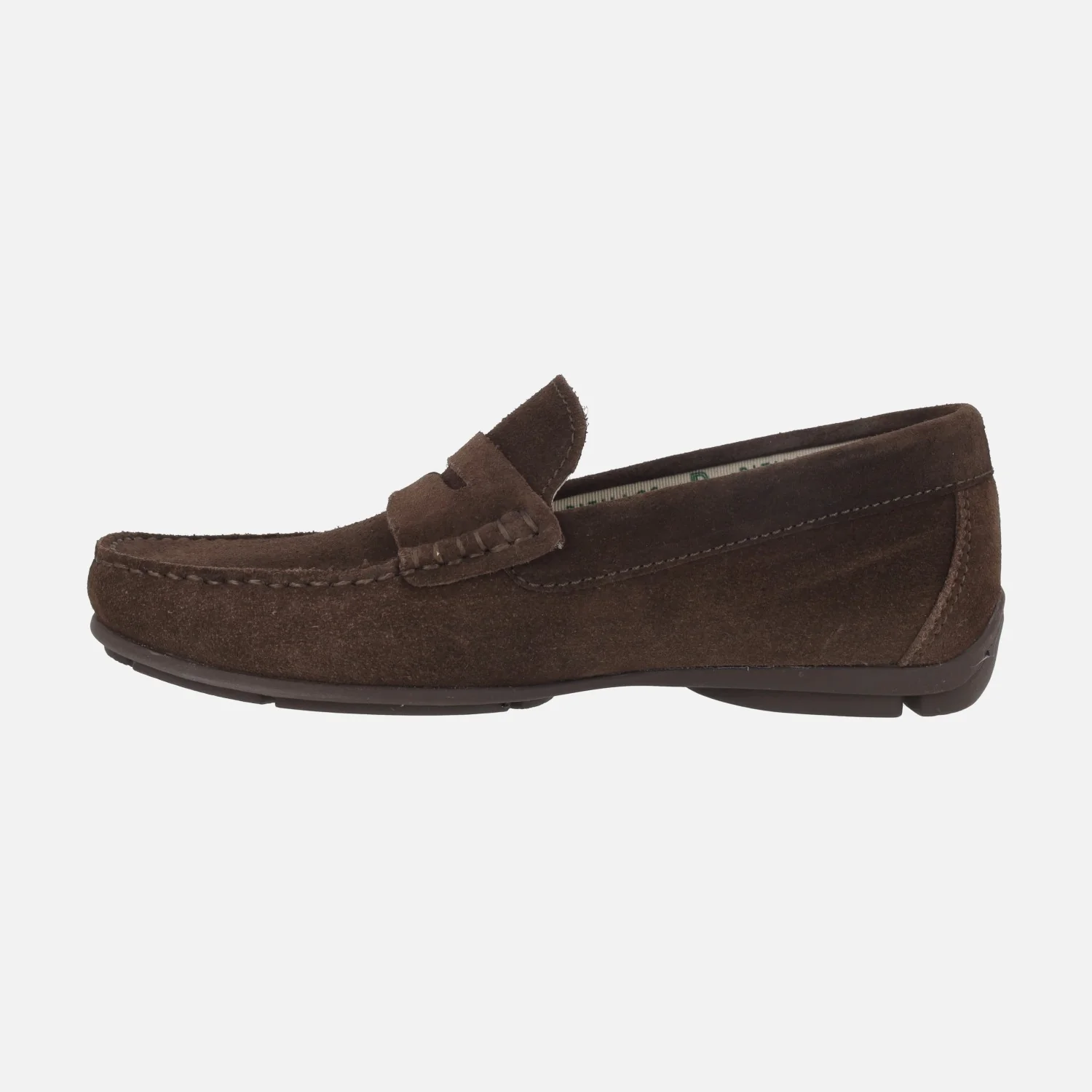 Mocasines confort para hombre en serraje con adorno de antifaz - Image 3