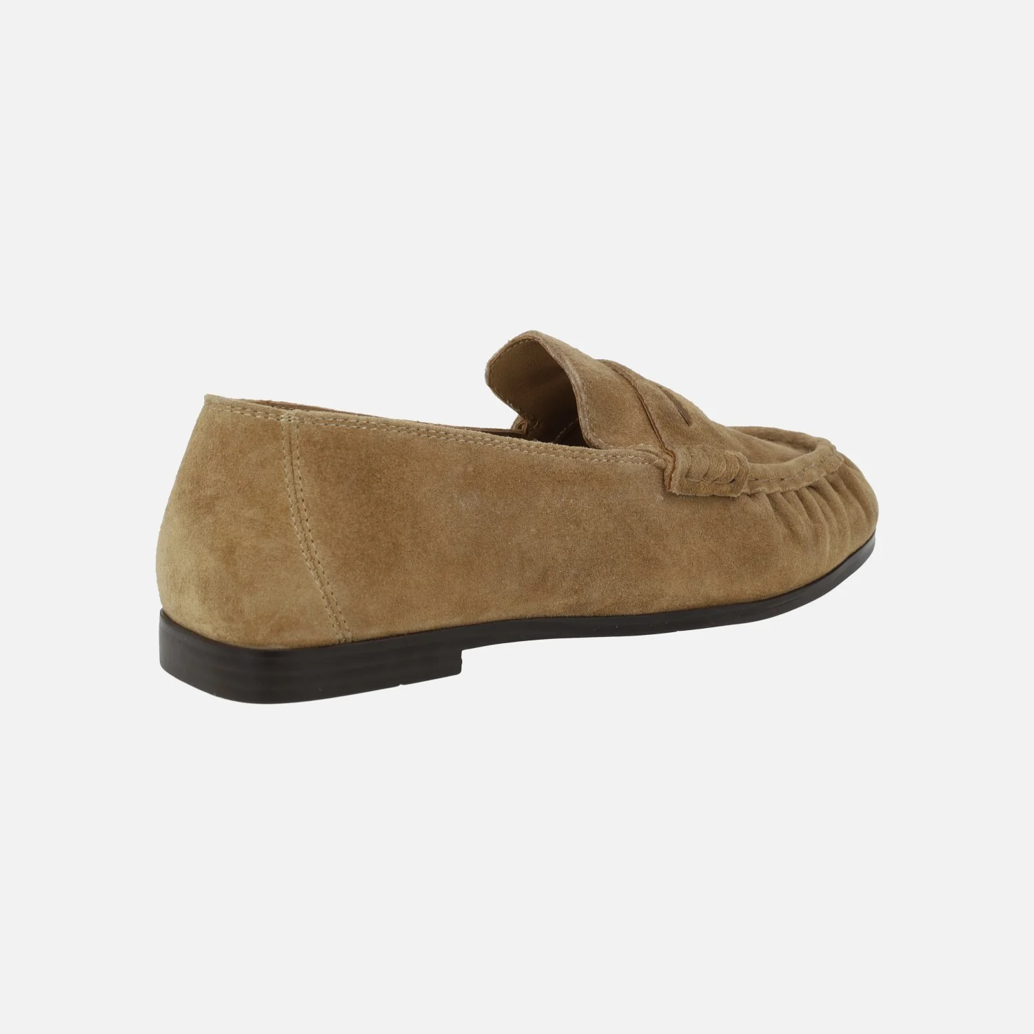 Mocasines de ante camel con puntera fruncida y antifaz Atoka - Image 4