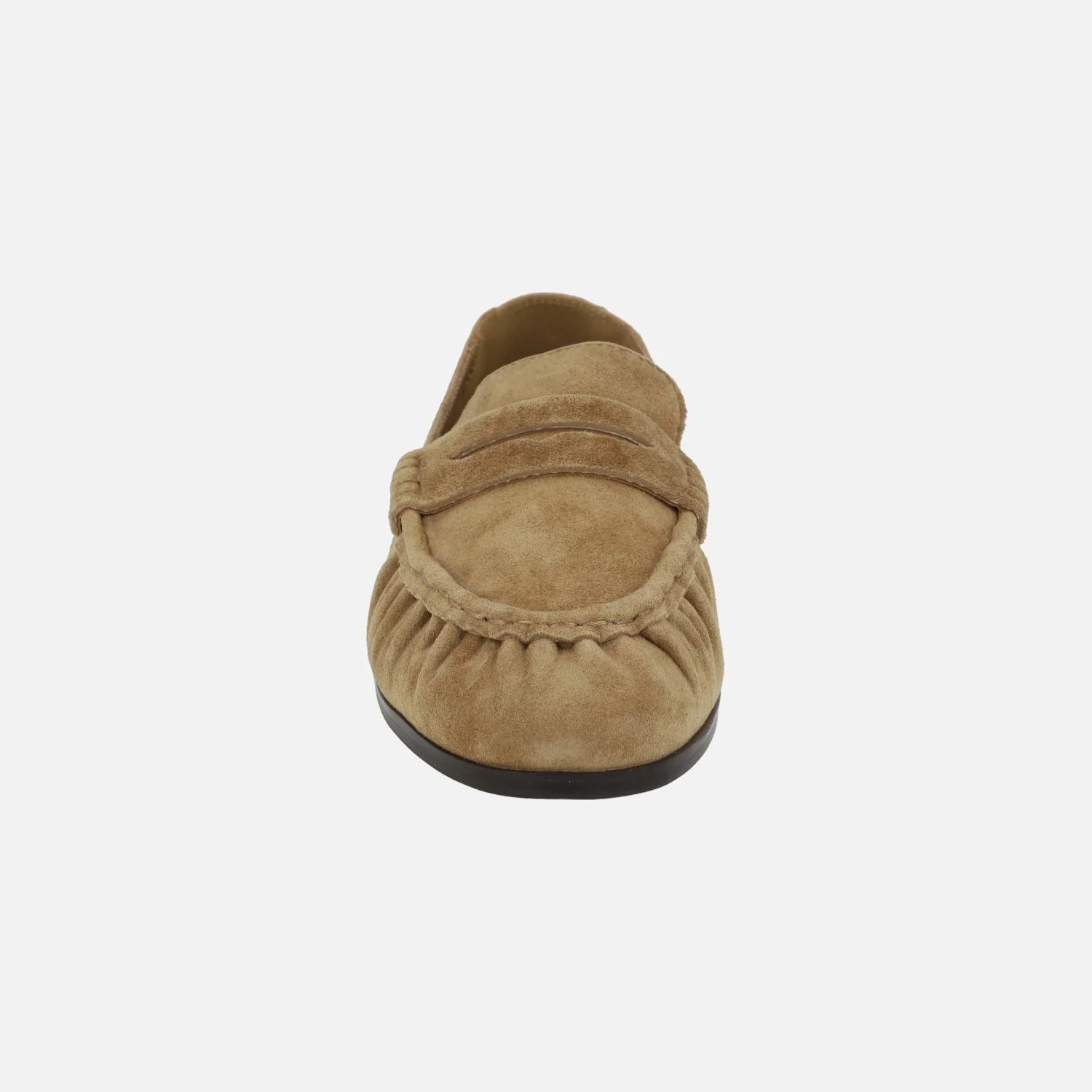 Mocasines de ante camel con puntera fruncida y antifaz Atoka - Image 5
