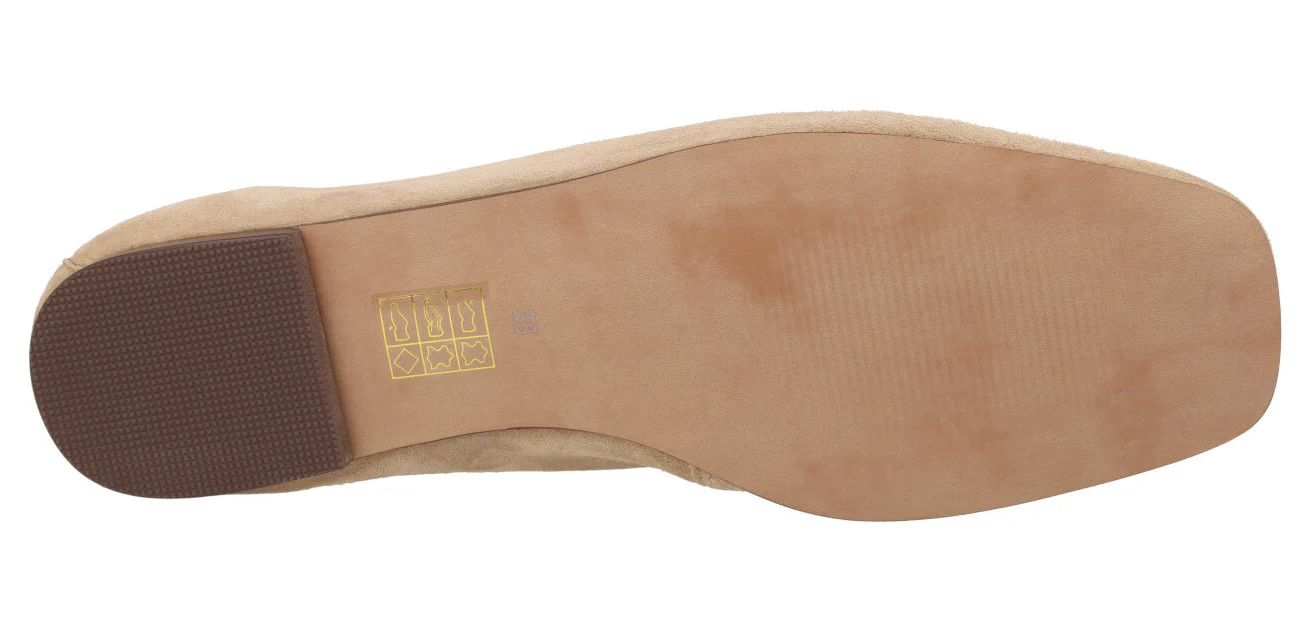 Mocasines de ante con adorno metálico para mujer Frida - Image 10