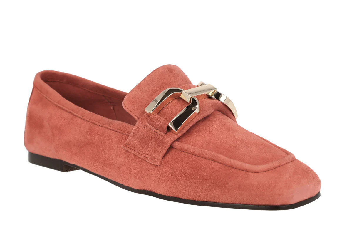 Mocasines de ante con adorno metálico para mujer Frida - Image 11