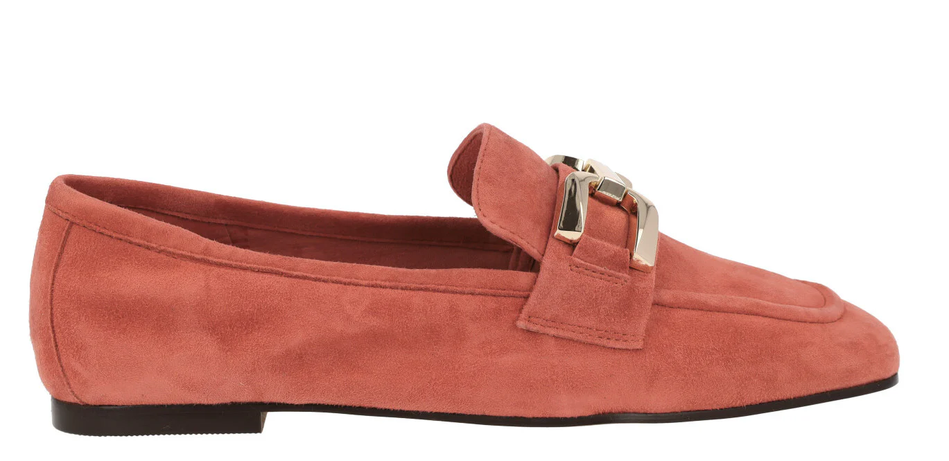 Mocasines de ante con adorno metálico para mujer Frida - Image 12