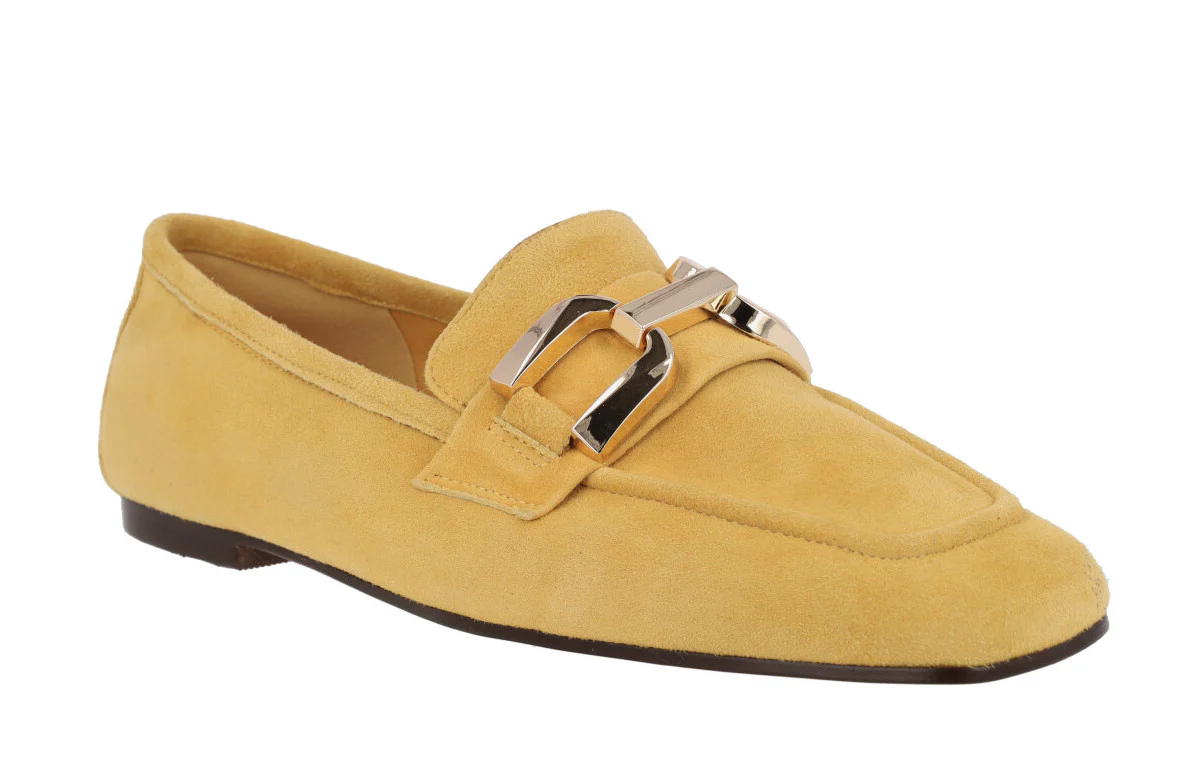 Mocasines de ante con adorno metálico para mujer Frida - Image 16