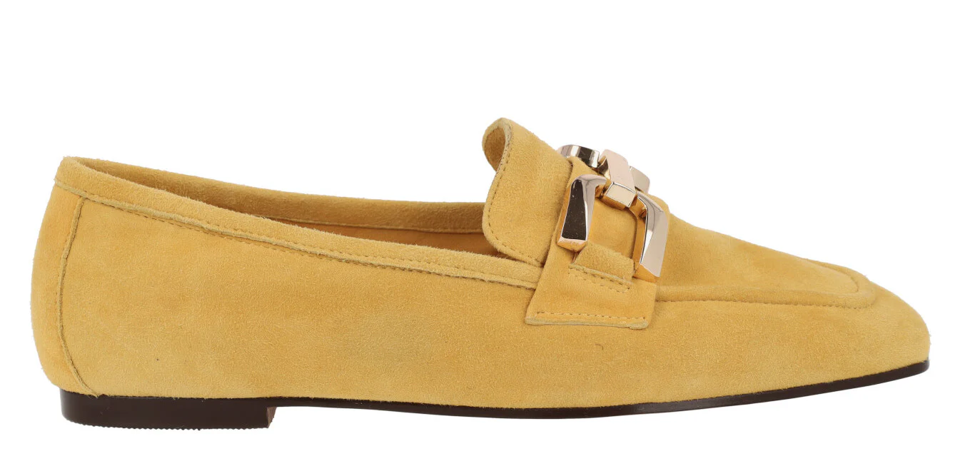 Mocasines de ante con adorno metálico para mujer Frida - Image 17