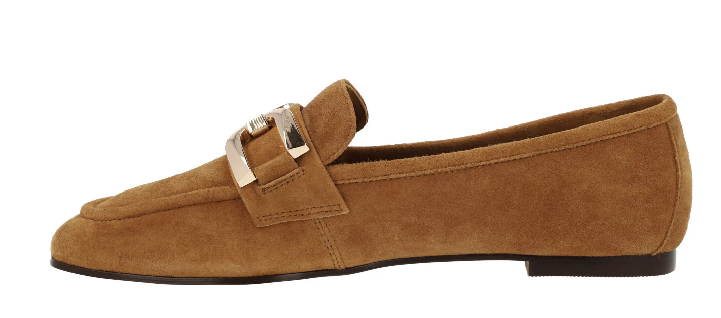 Mocasines de ante con adorno metálico para mujer Frida - Image 23