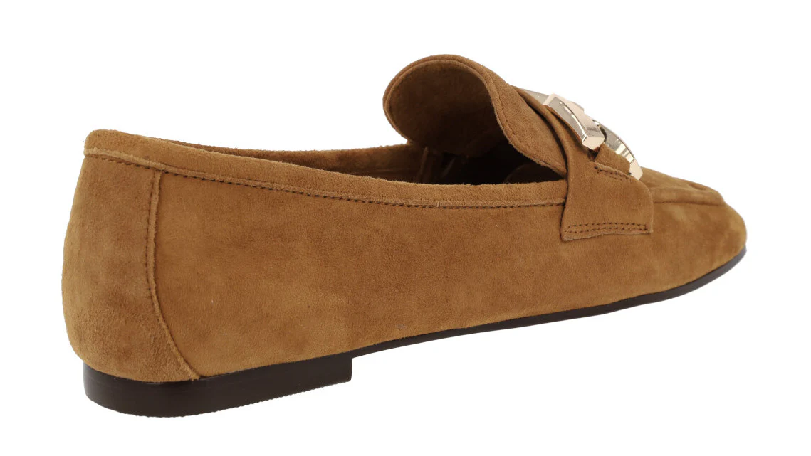 Mocasines de ante con adorno metálico para mujer Frida - Image 24