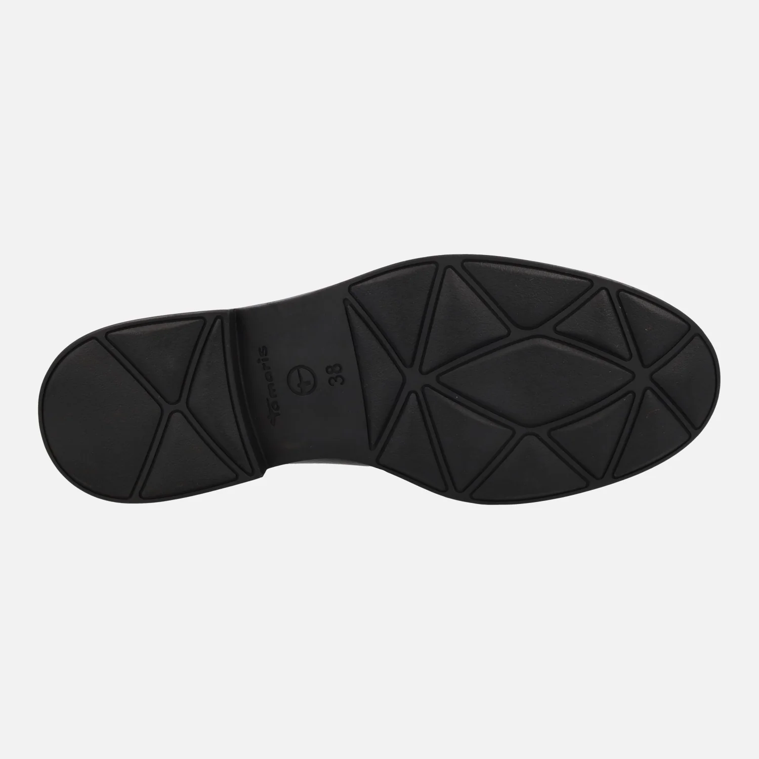 Mocasines de charol negro con adorno de antifaz - Image 5