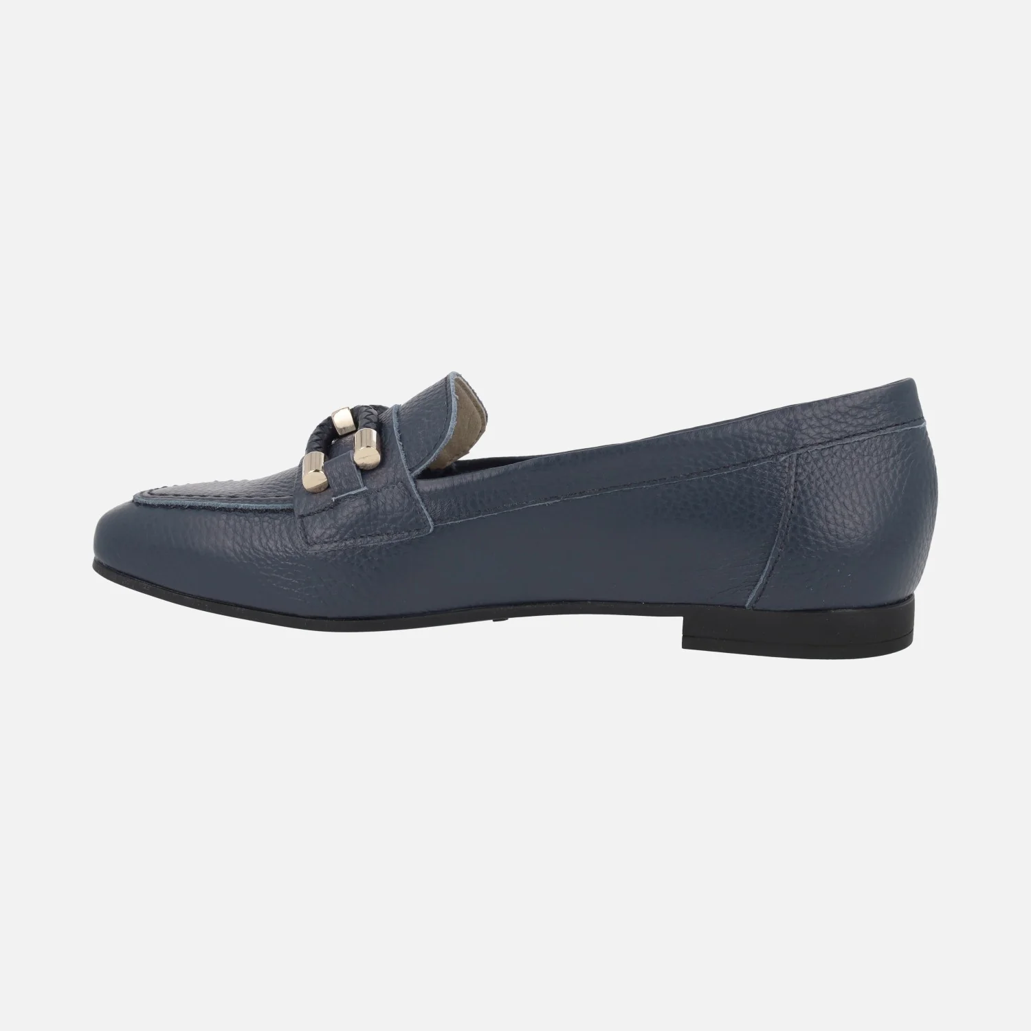 Mocasines de piel con adorno en la pala - Image 5