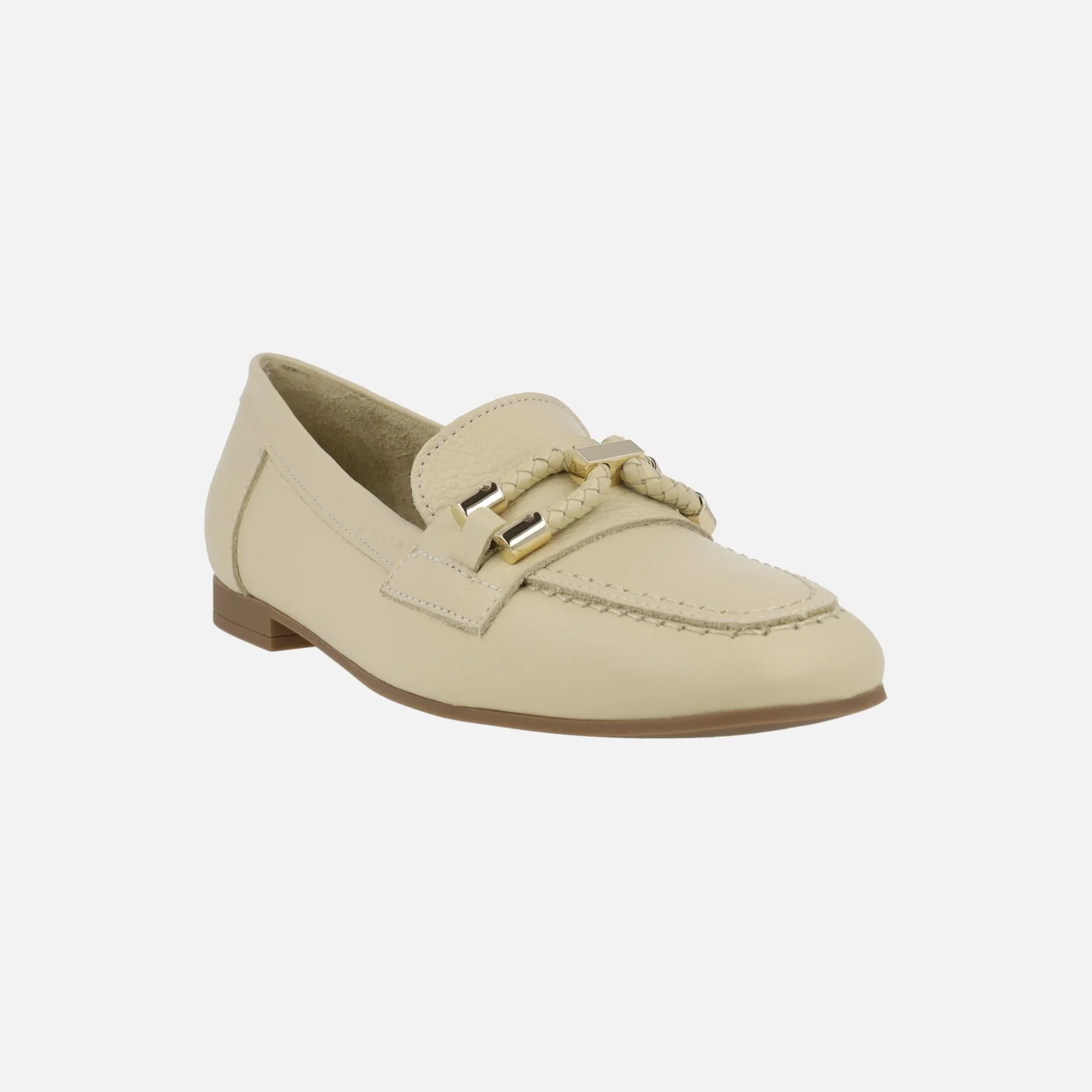 Mocasines de piel con adorno en la pala - Image 8