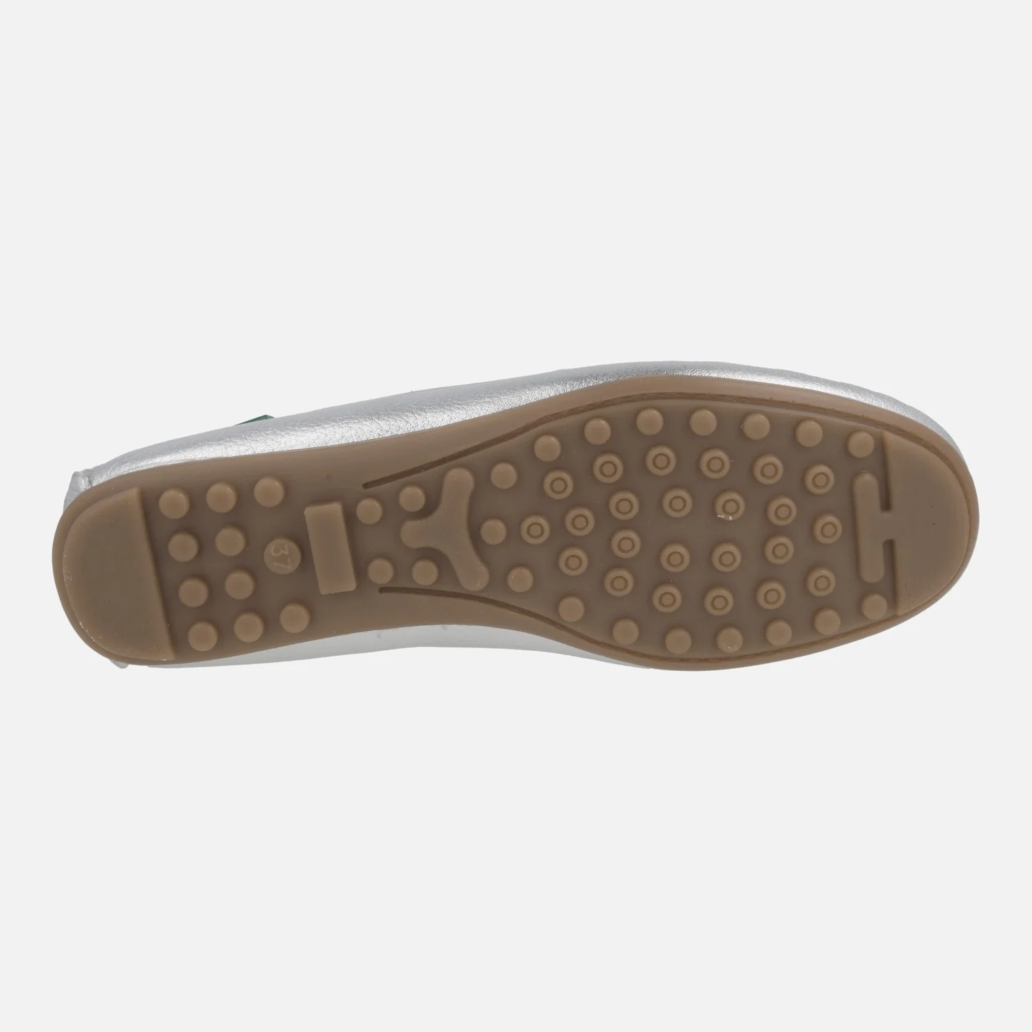 Mocasines de piel con antifaz y piso de goma - Image 5