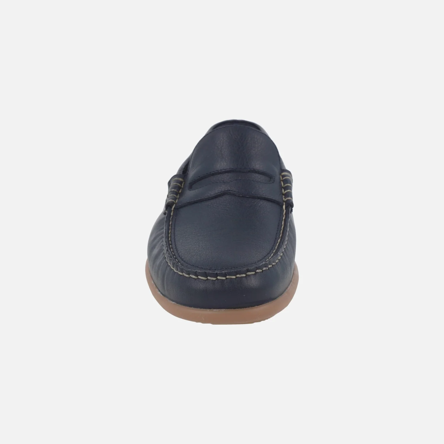 Mocasines de piel estilo náuticos con antifaz Mediterrani - Image 11