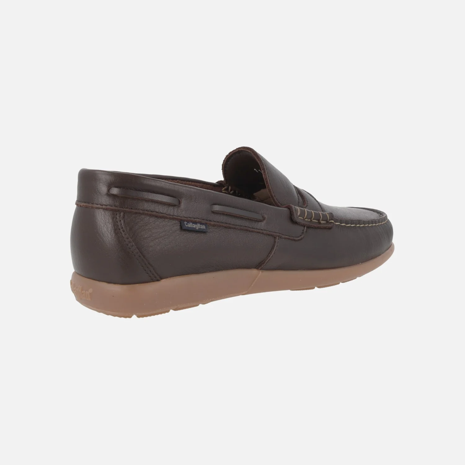 Mocasines de piel estilo náuticos con antifaz Mediterrani - Image 6