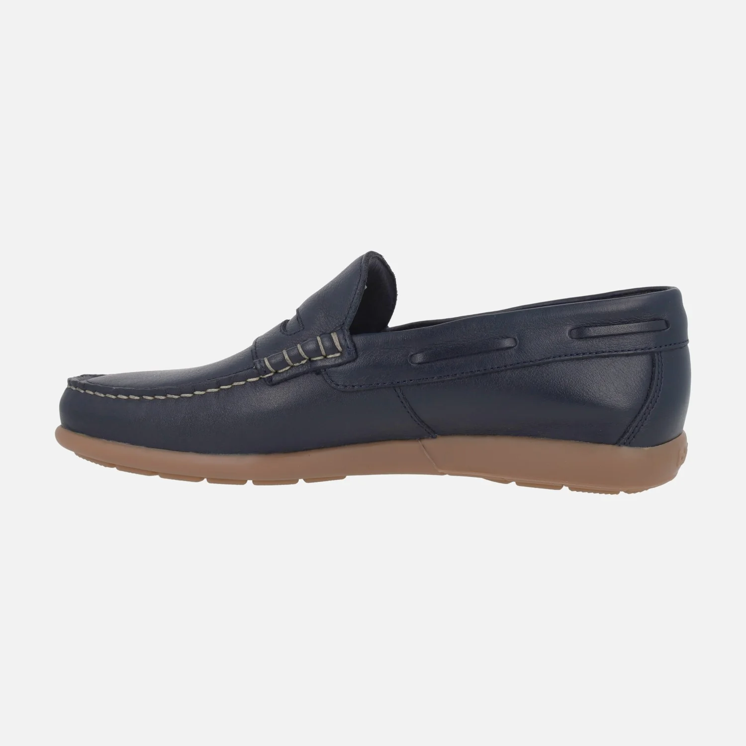 Mocasines de piel estilo náuticos con antifaz Mediterrani - Image 9