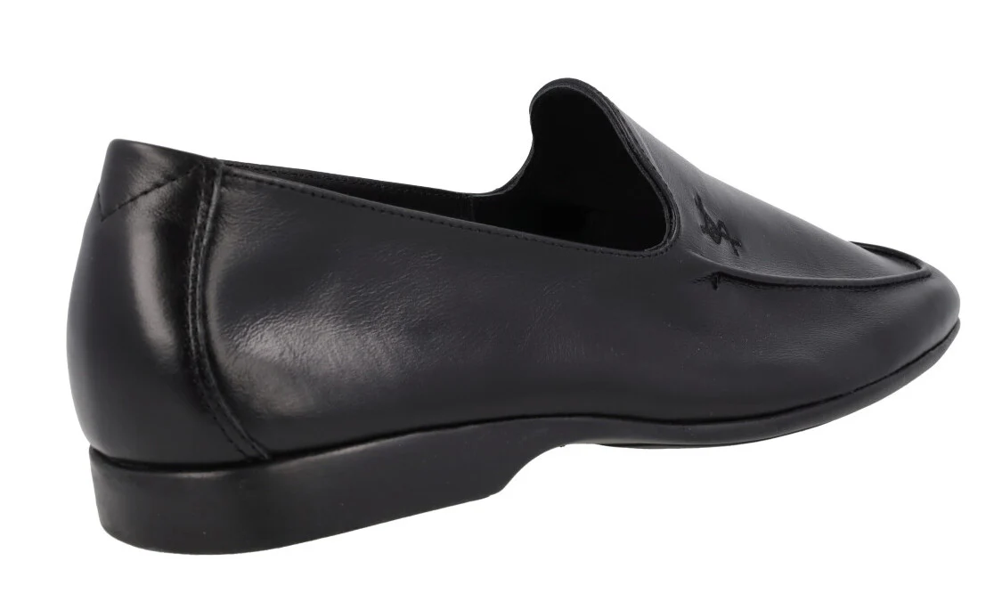 Mocasines de piel para hombre con piso fino de goma - Image 9