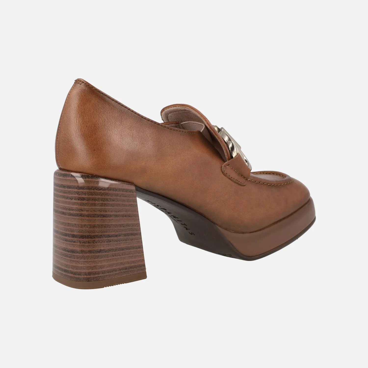 Mocasines de piel Tokio con tacón alto y plataforma - Image 8