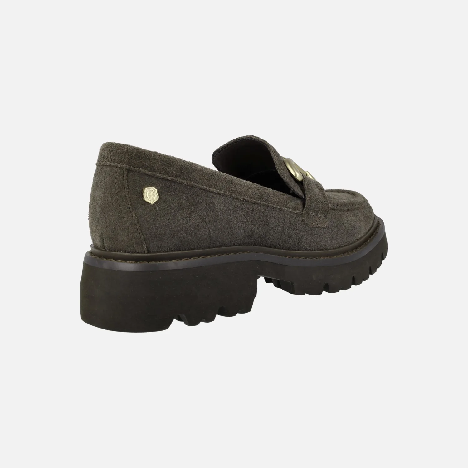 Mocasines de serraje con piso track y adorno Carmela - Image 3