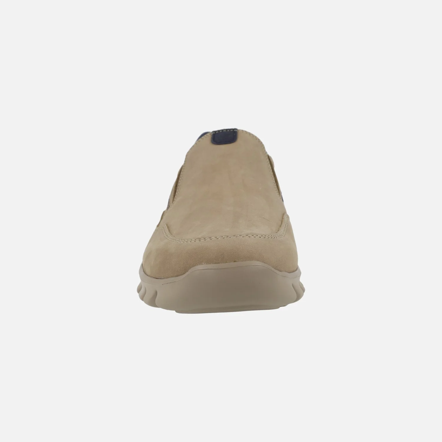 Mocasines deportivos Mazi en nobuck engrasado taupe - Image 5