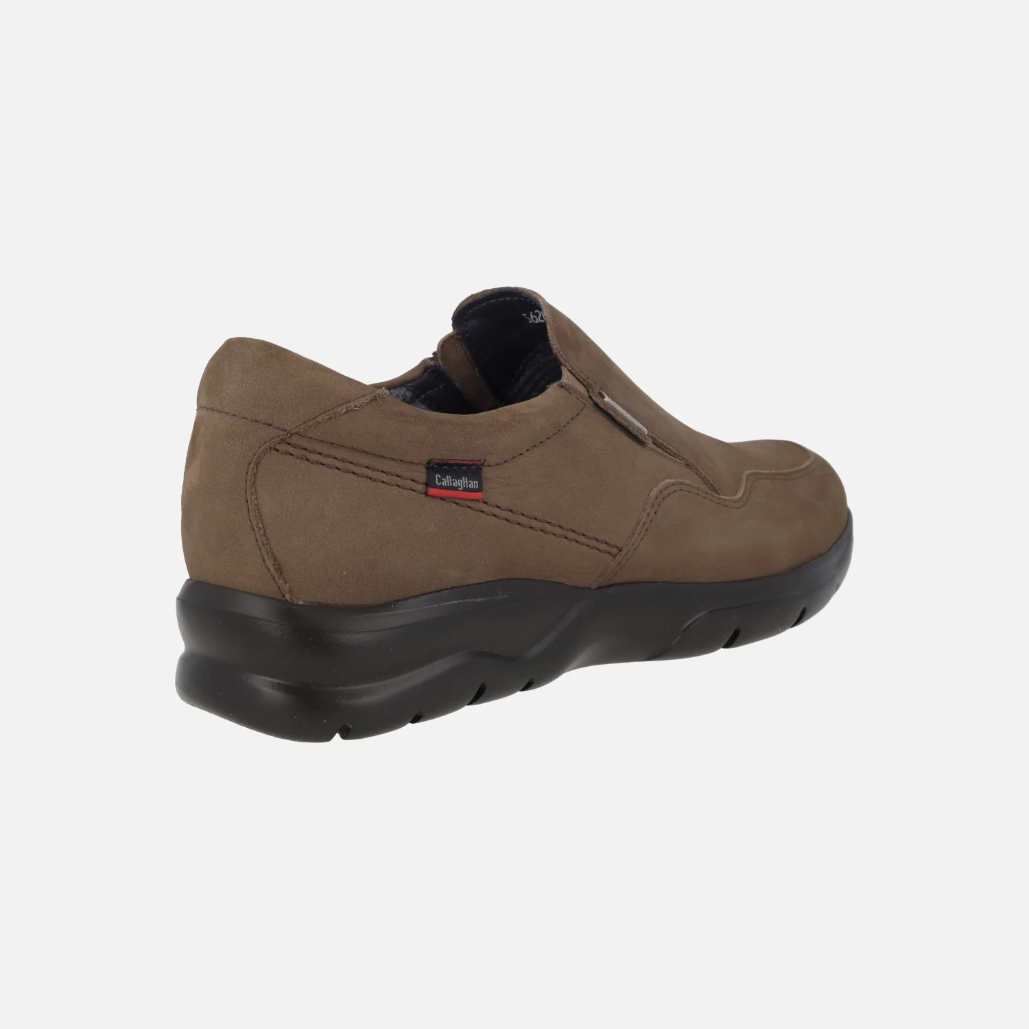 Mocasines en nobuck marrón con membrana WATERADAPT - Image 3