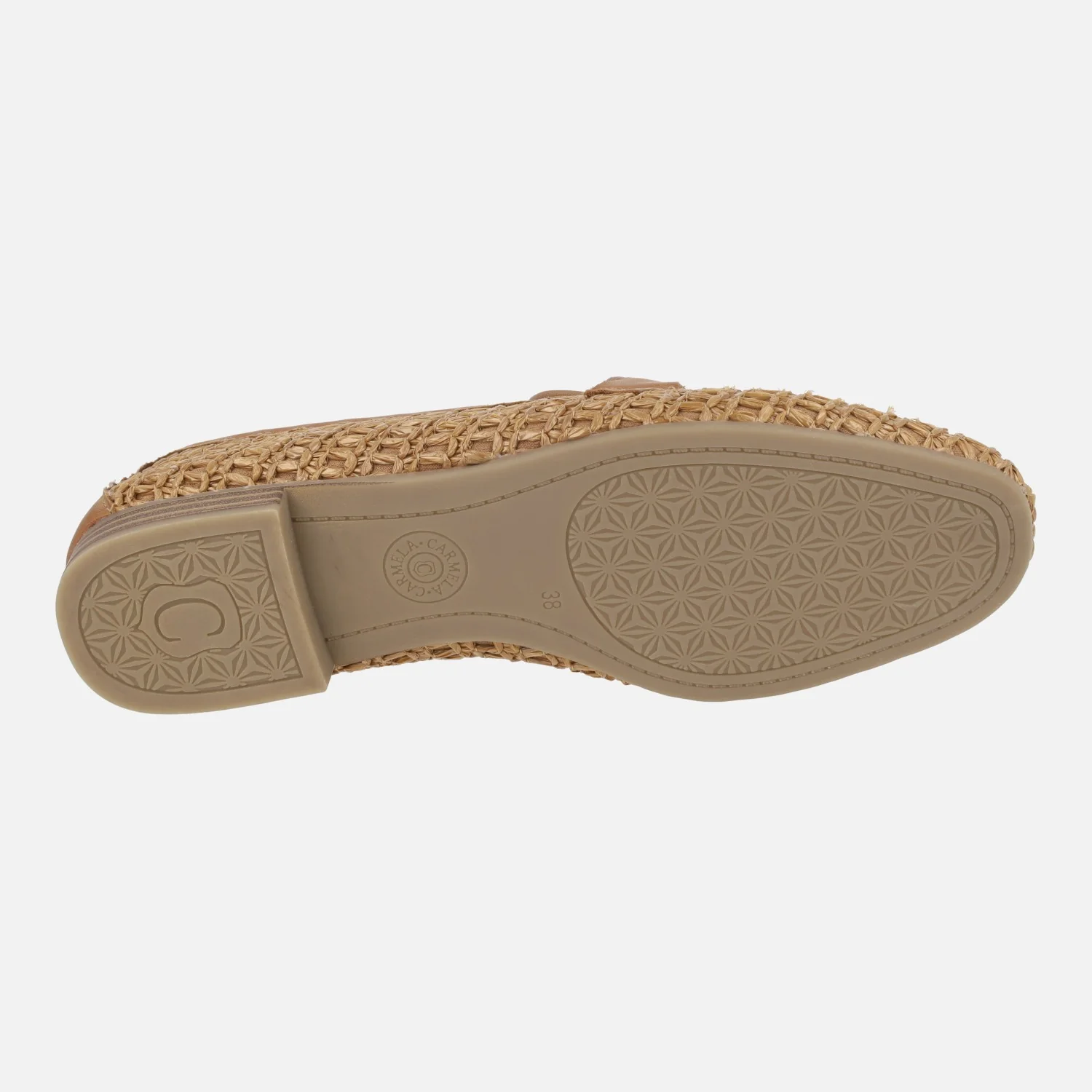 Mocasines en tejido efecto rafia con adorno de eslabones - Image 13