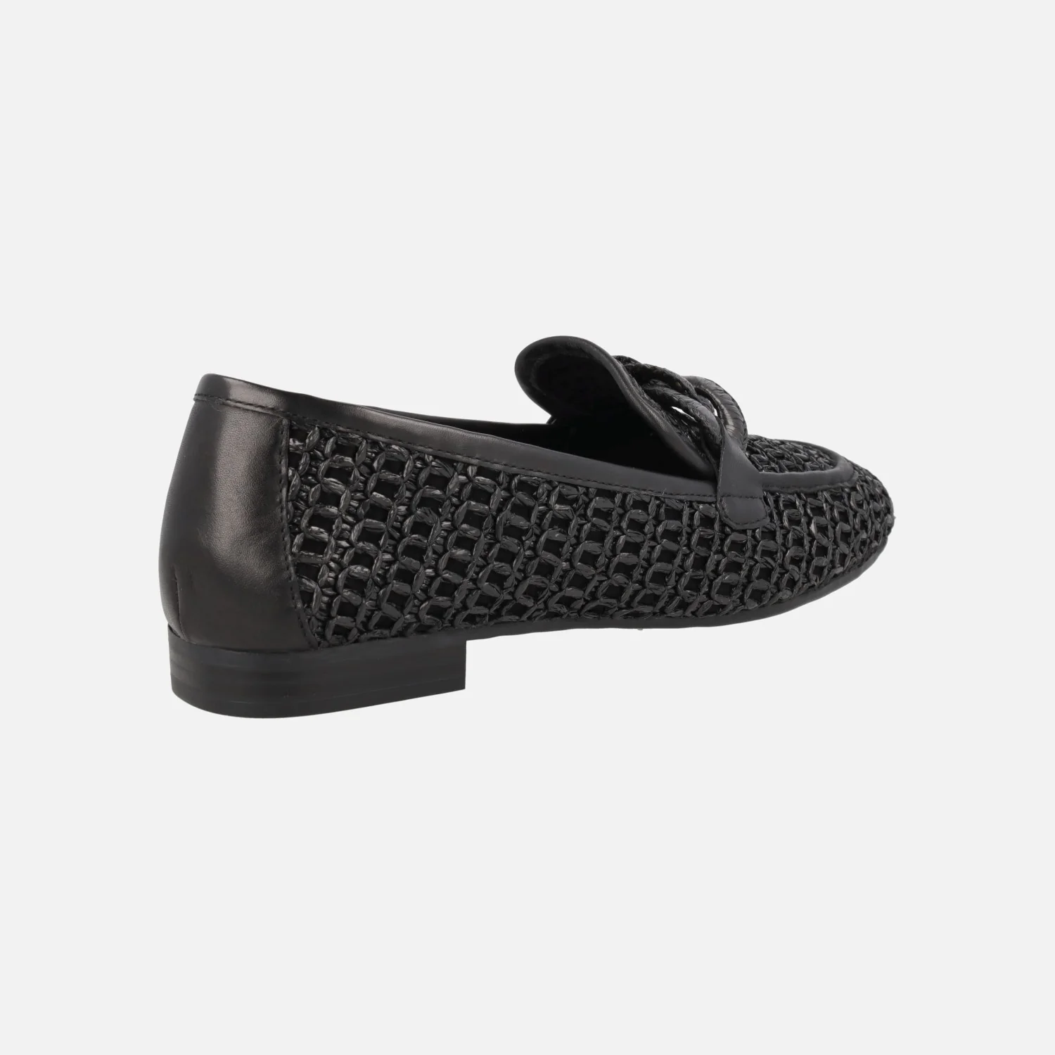 Mocasines en tejido efecto rafia con adorno de eslabones - Image 16