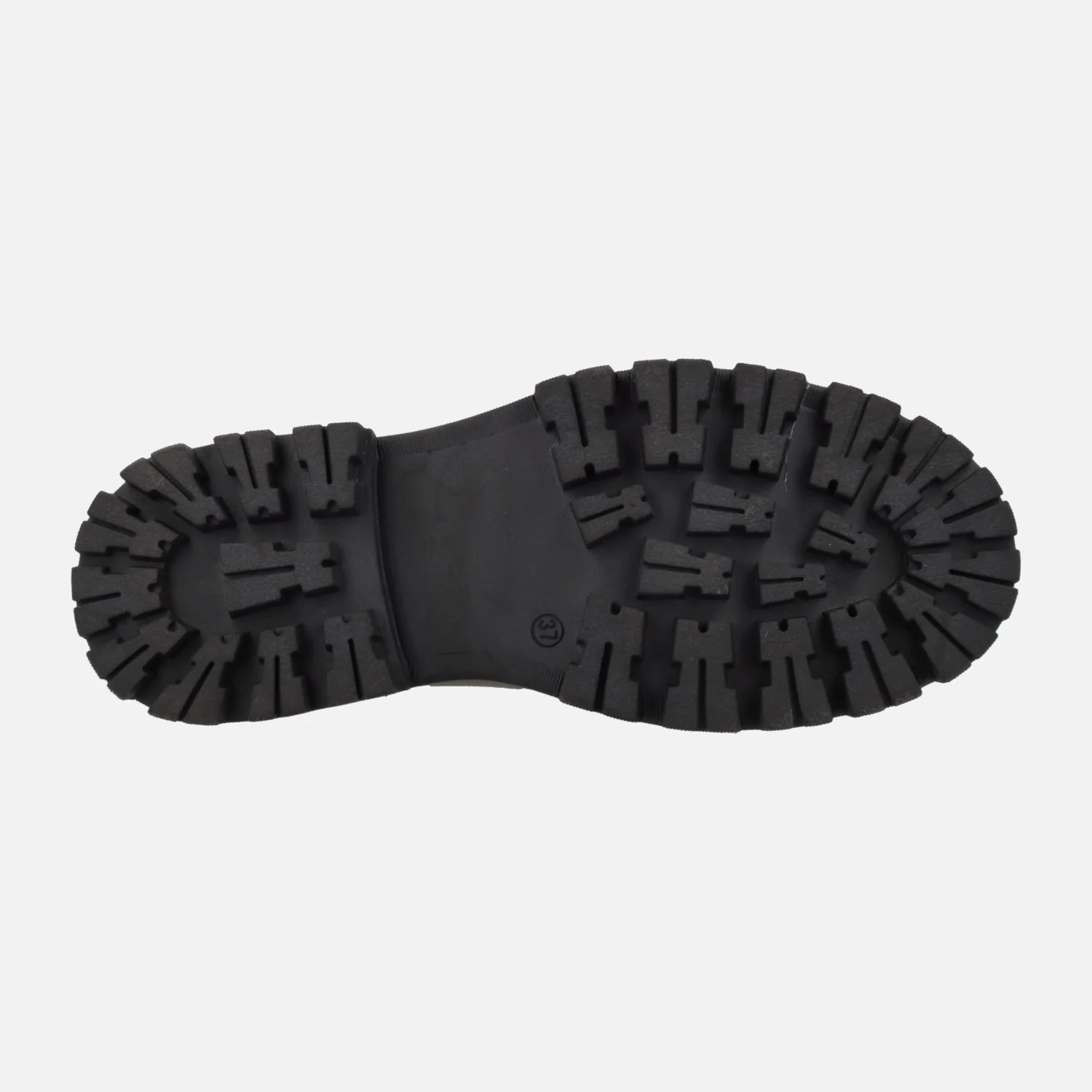 Mocasines Gioseppo Kabelvas en metalizado plomo con piso track - Image 5