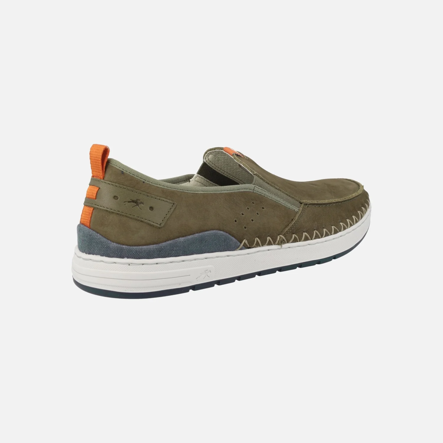 Mocasines Lester para hombre en piel nobuck con elásticos - Image 9