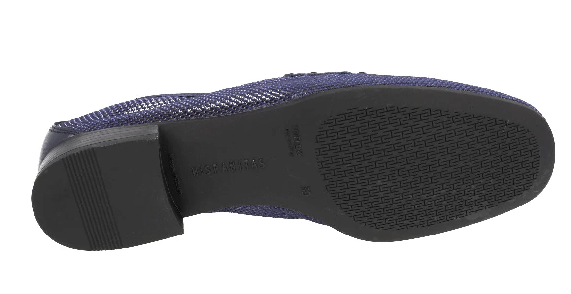 Mocasines multimaterial con adorno para mujer - Image 10