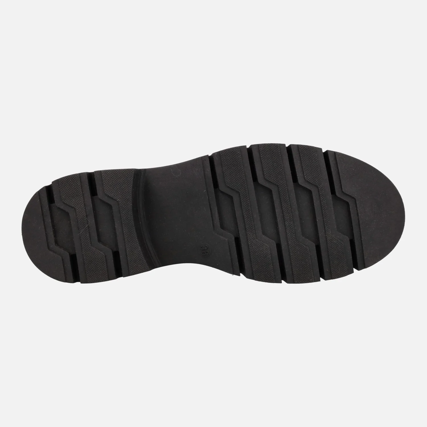 Mocasines negros de charol Bruselas con piso track - Image 5