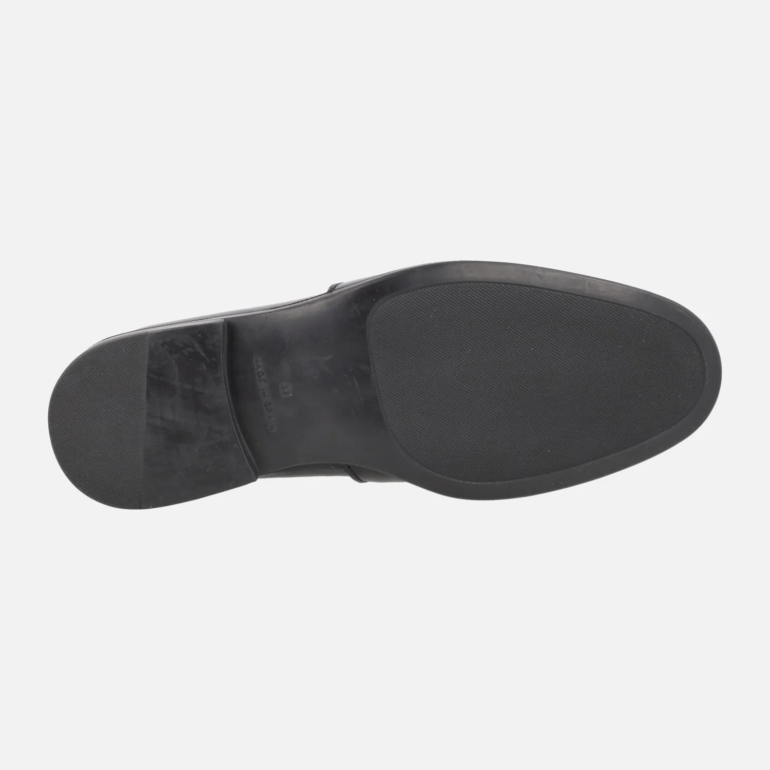 Mocasines negros de charol con tachas doradas en la pala New Mimi - Image 5