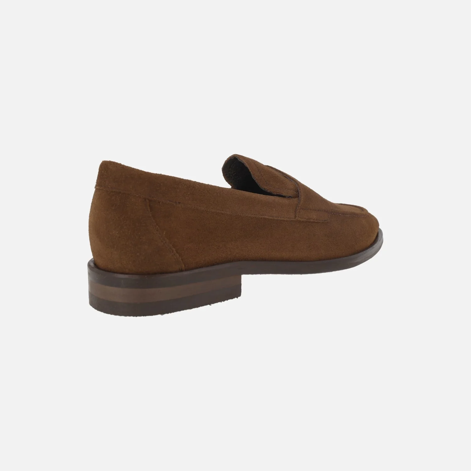 Mocasines para hombre Casa Campo en serraje marrón - Image 5