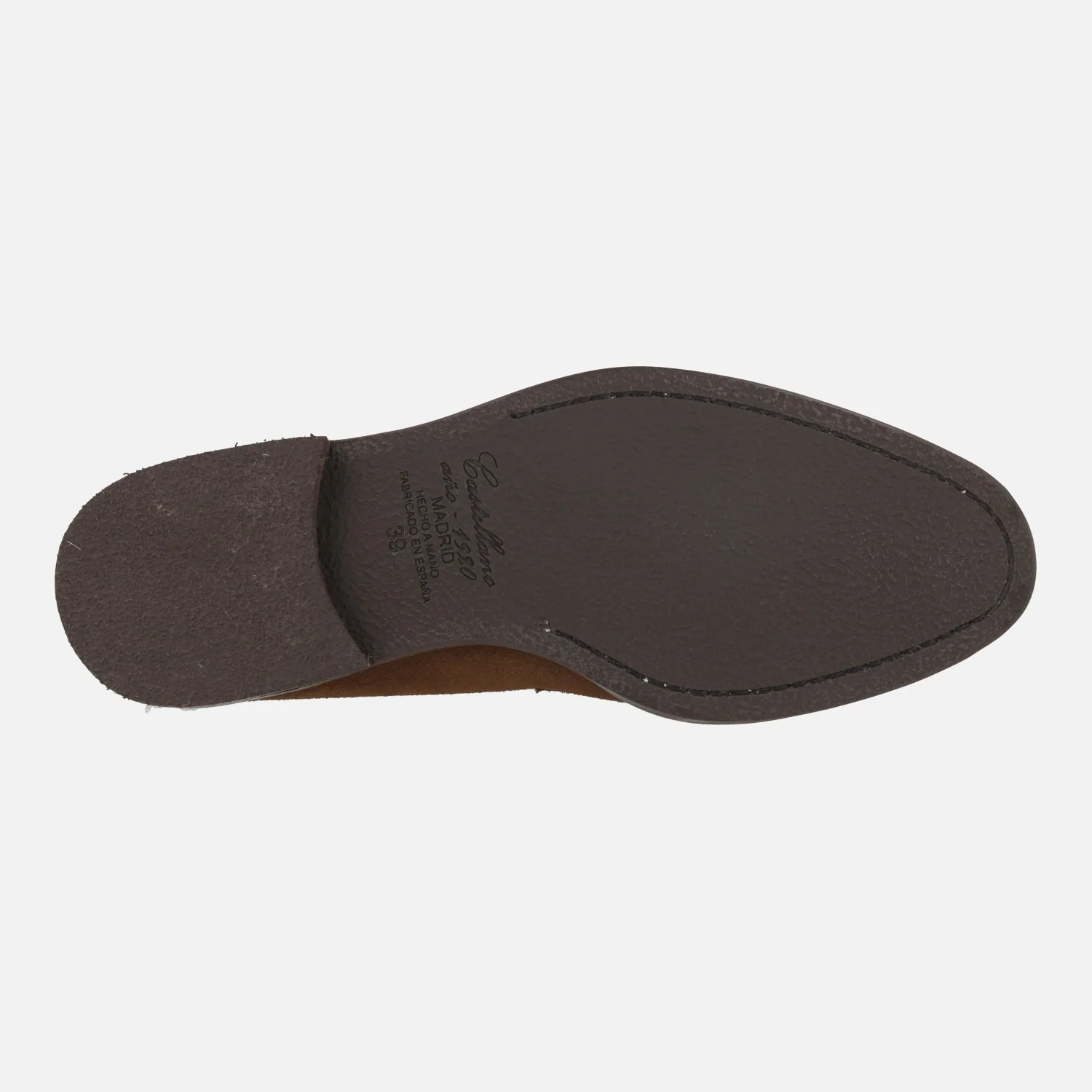 Mocasines para hombre Casa Campo en serraje marrón - Image 6
