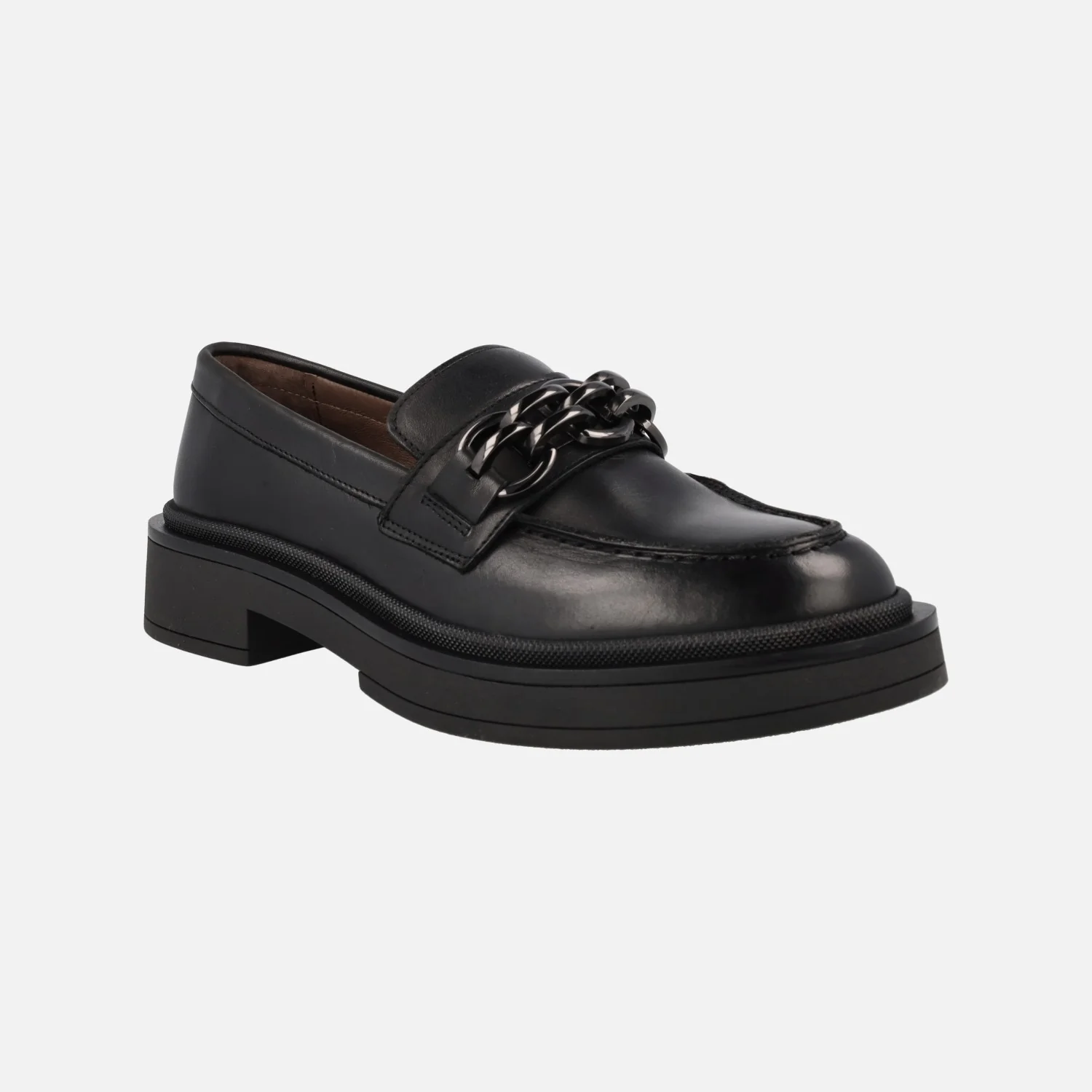 Mocasines para mujer Bibi con adorno de cadena metálica - Image 2