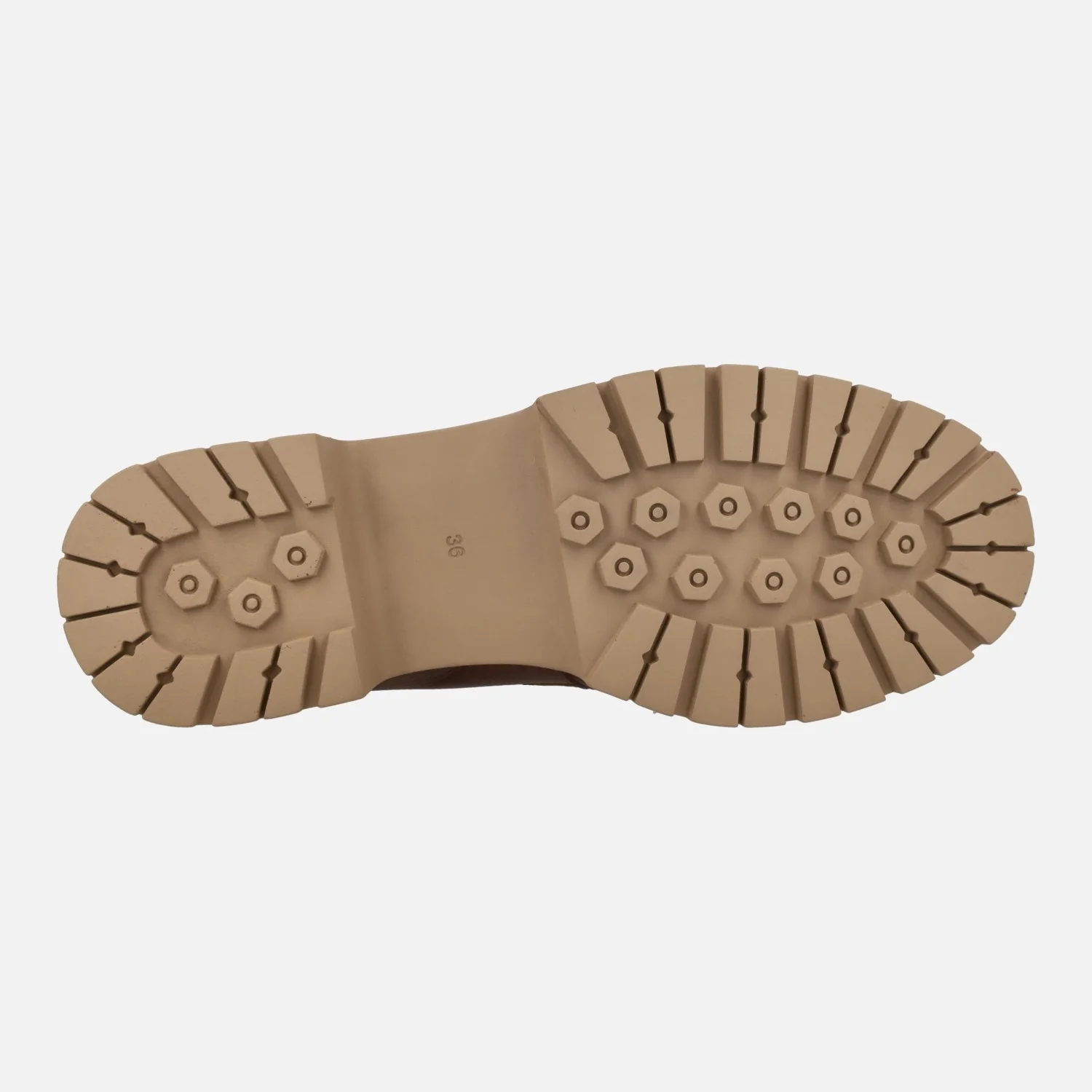 Mocasines para mujer en piel cuero con adorno metálico - Image 5