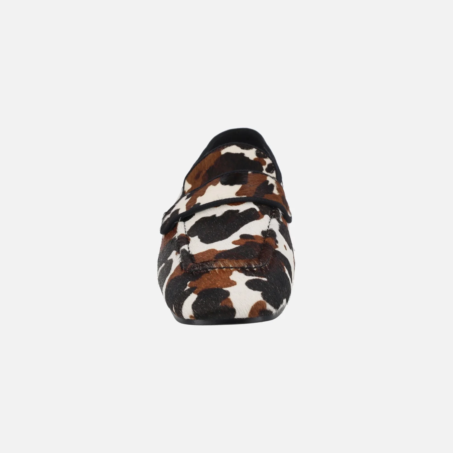 Mocasines planos en pelo animal print vaca Torah - Image 5