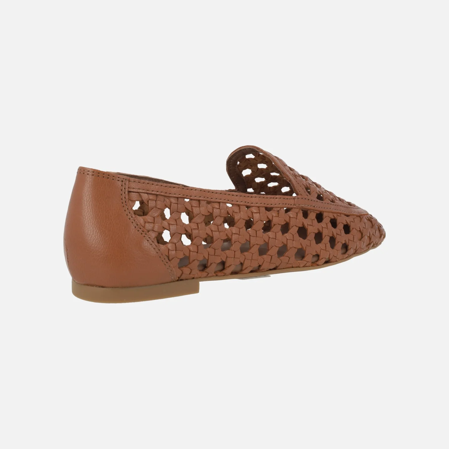 Mocasines planos en piel trenzada BAIX_CRF - Image 10