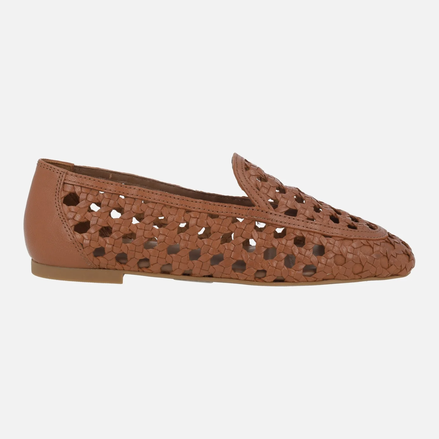 Mocasines planos en piel trenzada BAIX_CRF - Image 7