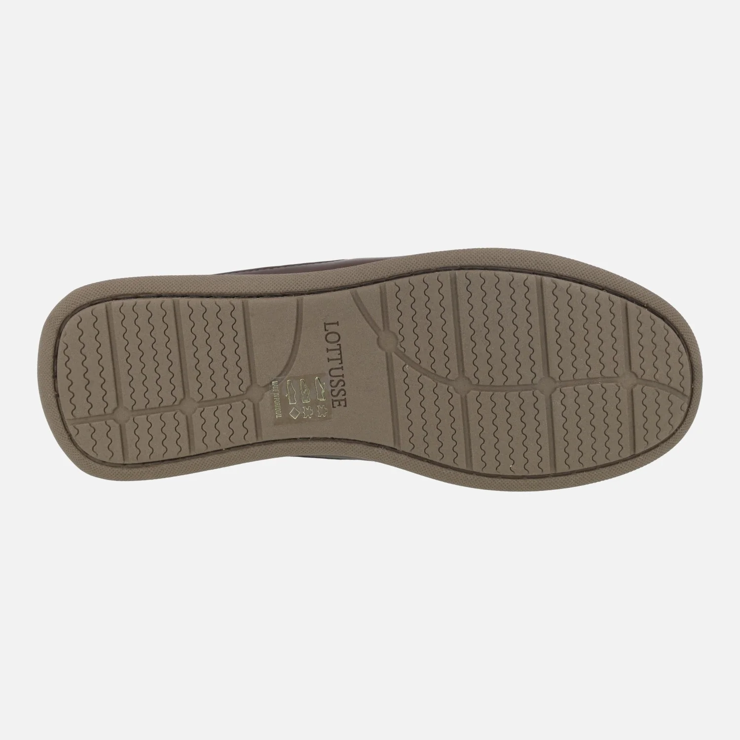 Mocasines Sailor con antifaz para hombre en piel moka - Image 6