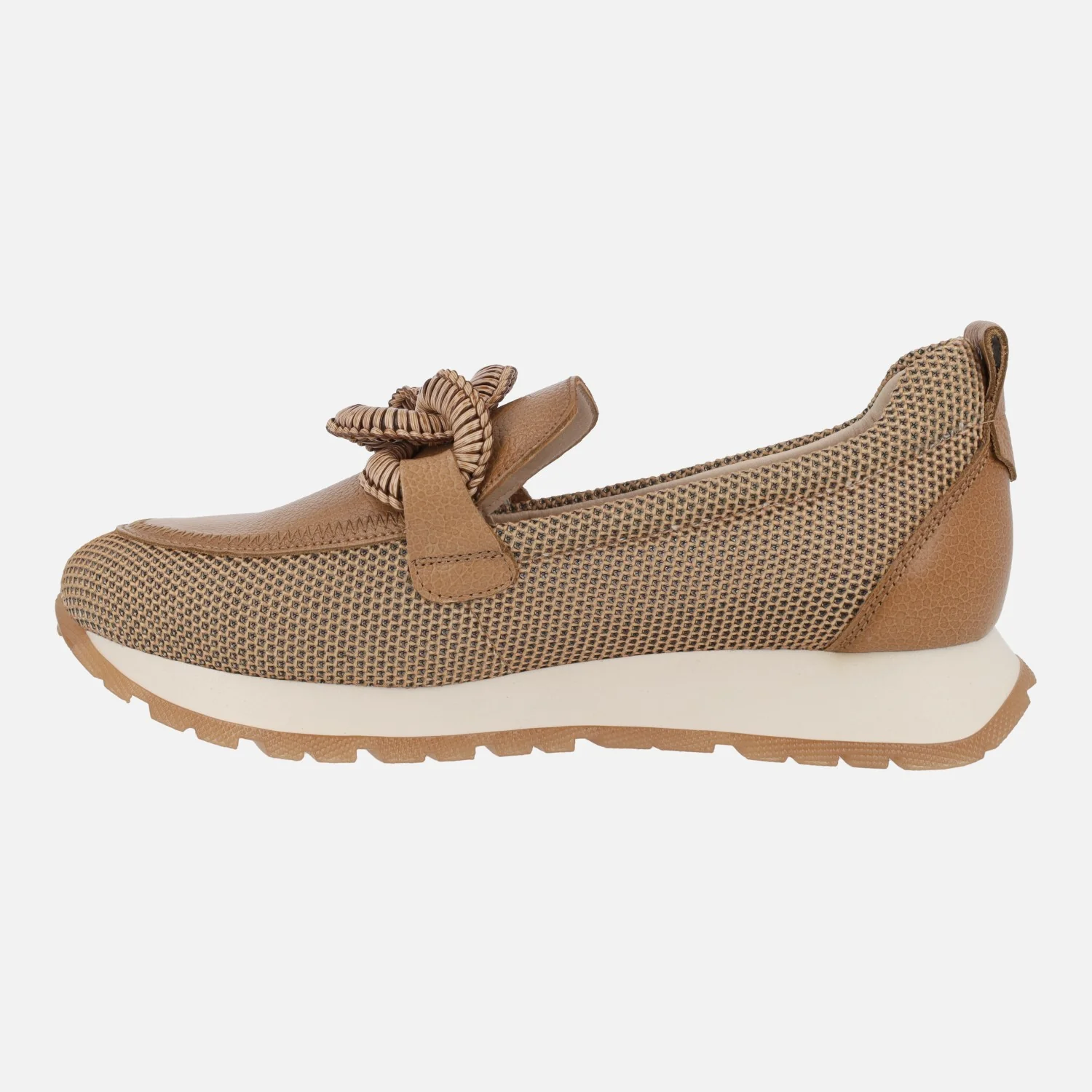 Mocasines sport Kansas en combinado de piel y rejilla - Image 3