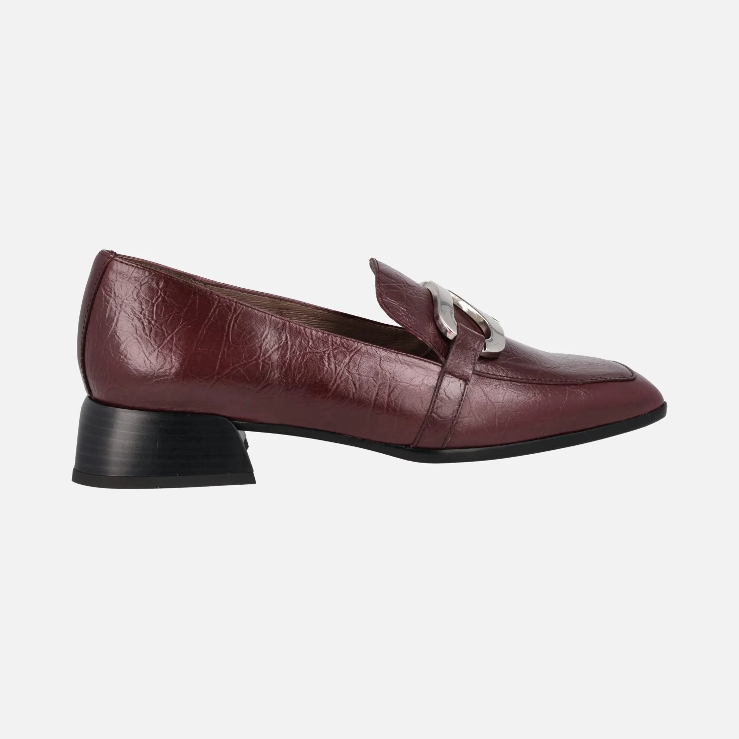 Mocasines Suri para mujer en piel texturizada con adorno metálico - Image 11