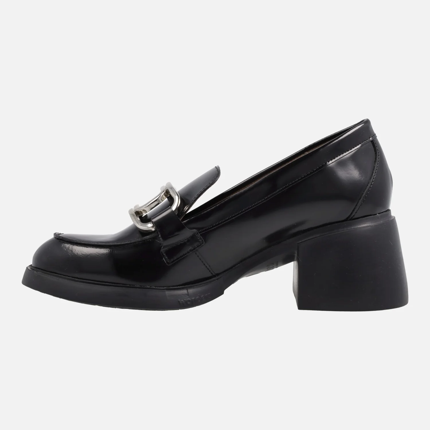 Mocasines Wonders Fly Kimba en florentik negro con adorno metálico - Image 3