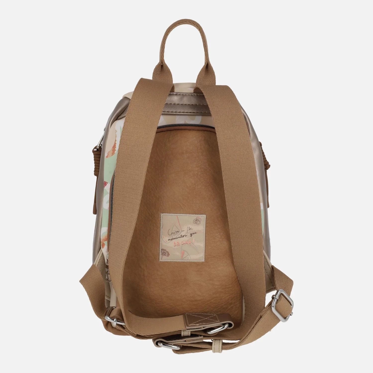 Mochilas antirrobo en combinado camel - Image 3