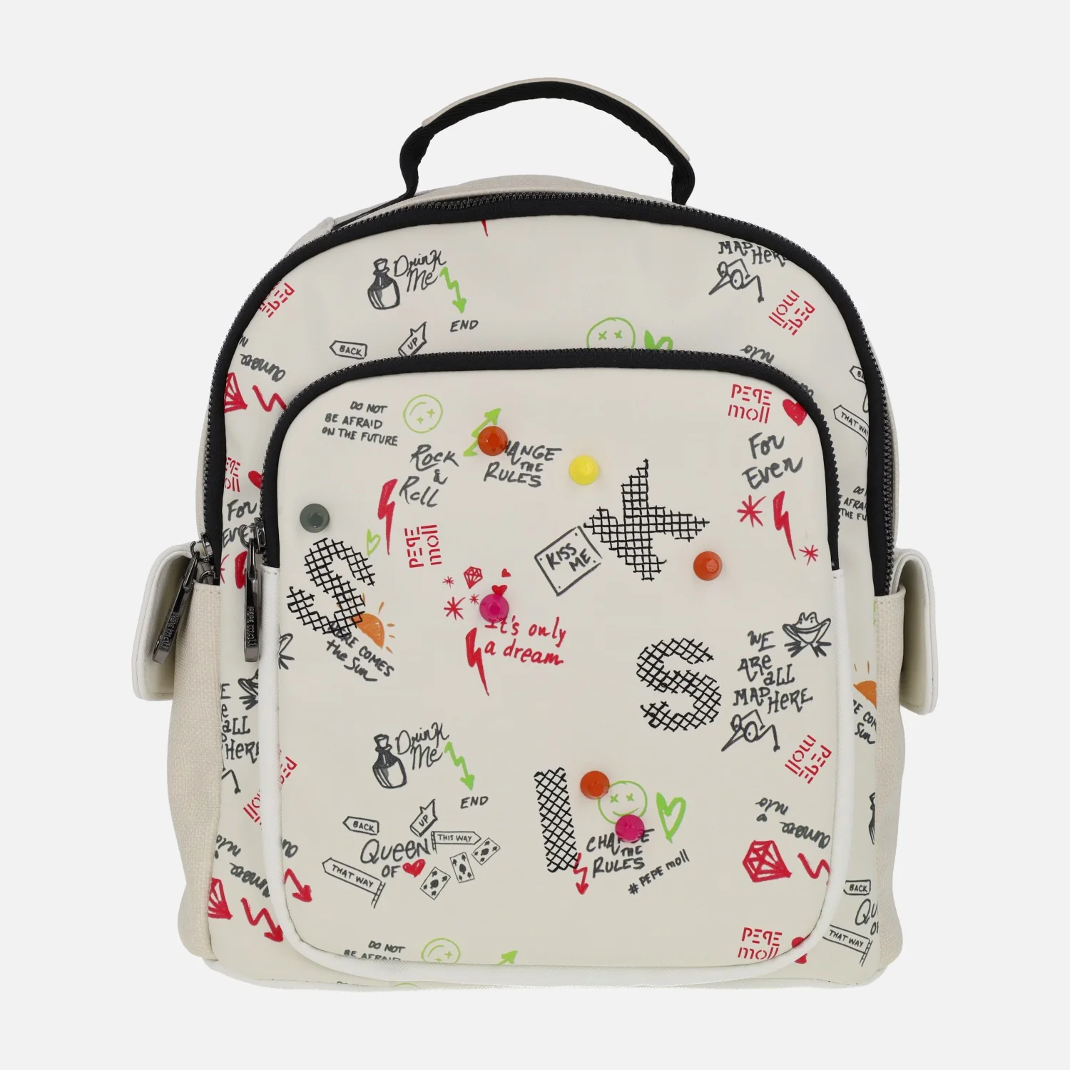 Mochilas Pepe Moll con detalles estilo graffity - Image 4