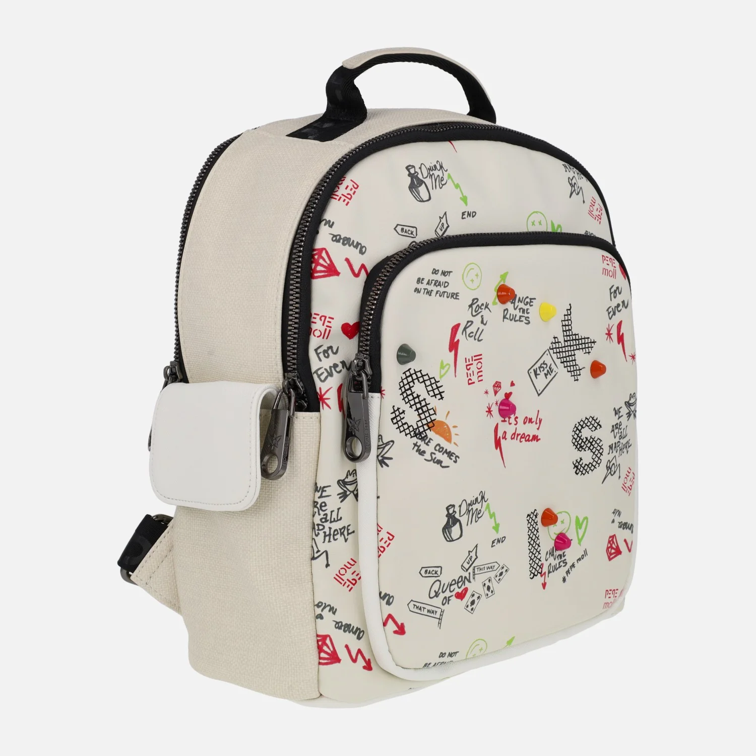 Mochilas Pepe Moll con detalles estilo graffity - Image 5