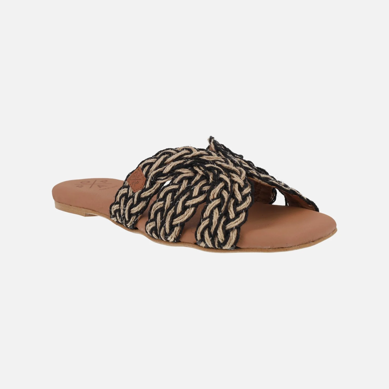 Sandalias planas Durban en tejido trenzado rafia - Image 8