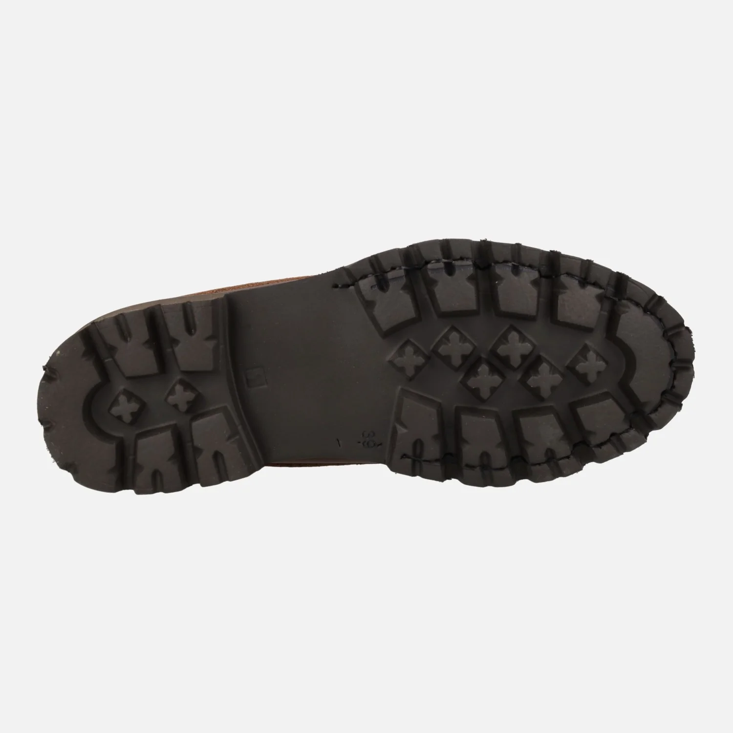 Naúticos clásicos de piel para hombre en color cuero - Image 5